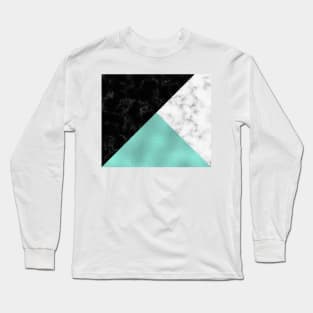 Mint marble III Long Sleeve T-Shirt